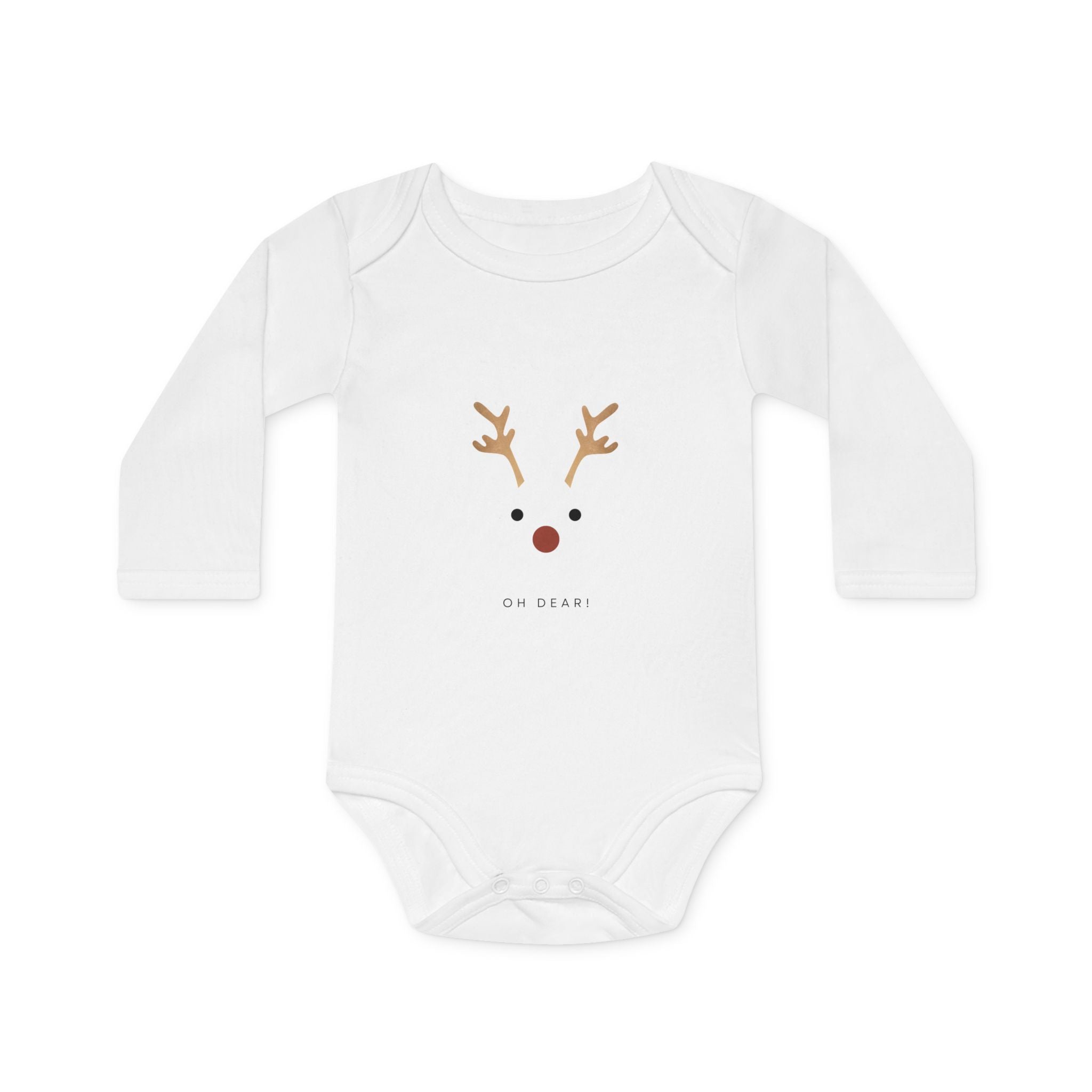 CHRISTMAS BABY BODYSUIT - ORGANIC