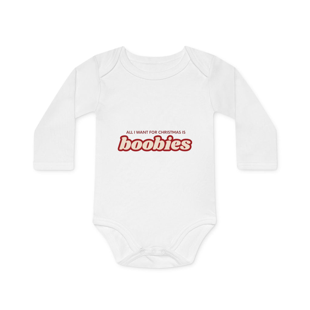 CHRISTMAS BABY BODYSUIT - ORGANIC