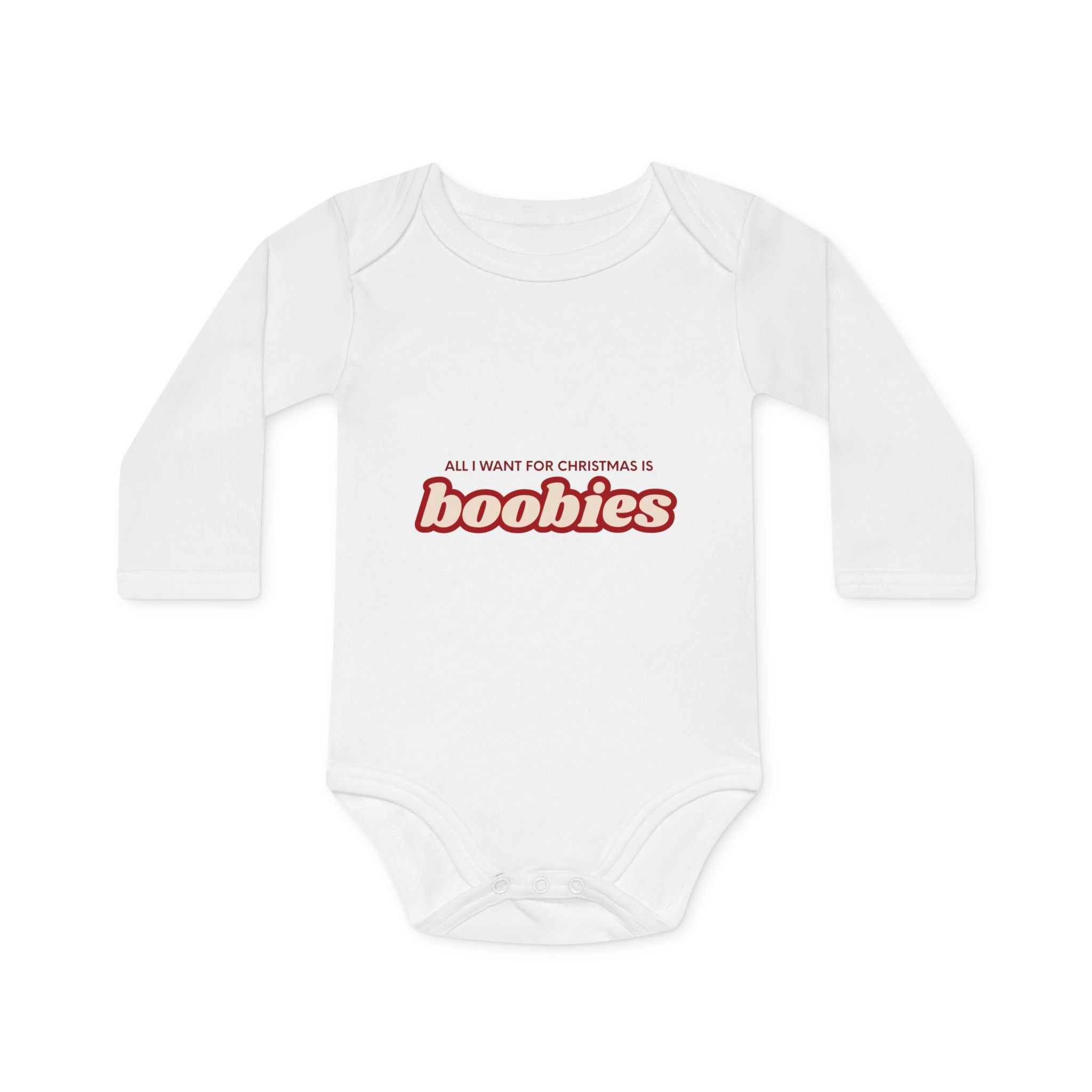 CHRISTMAS BABY BODYSUIT - ORGANIC