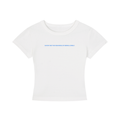 WOMEN'S CROPPED T-SHIRT - HOMECOMING DÜSSELDORF - SHOW ME THE MEANING OF BEING LONELY