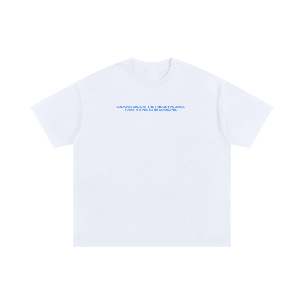 UNISEX OVERSIZED COTTON T-SHIRT - HOMECOMING DÜSSELDORF - LOOKING BACK AT THE THINGS I'VE DONE