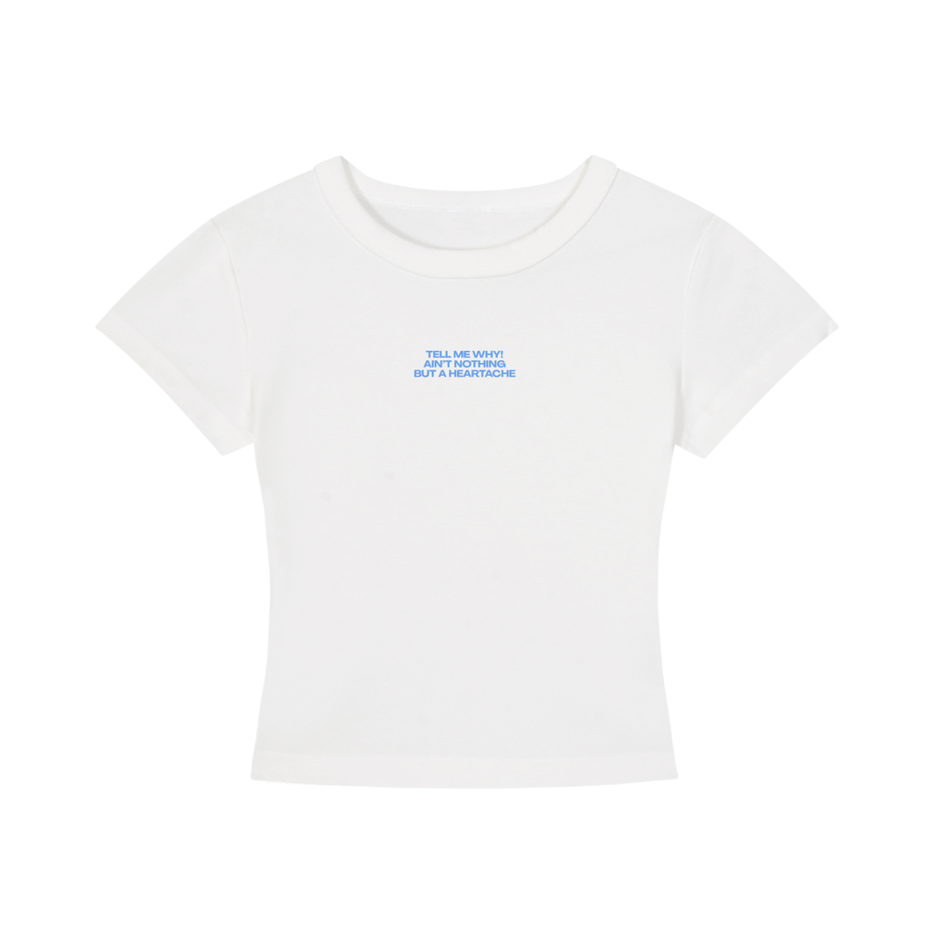 WOMEN'S CROPPED T-SHIRT - HOMECOMING DÜSSELDORF - TELL ME WHY