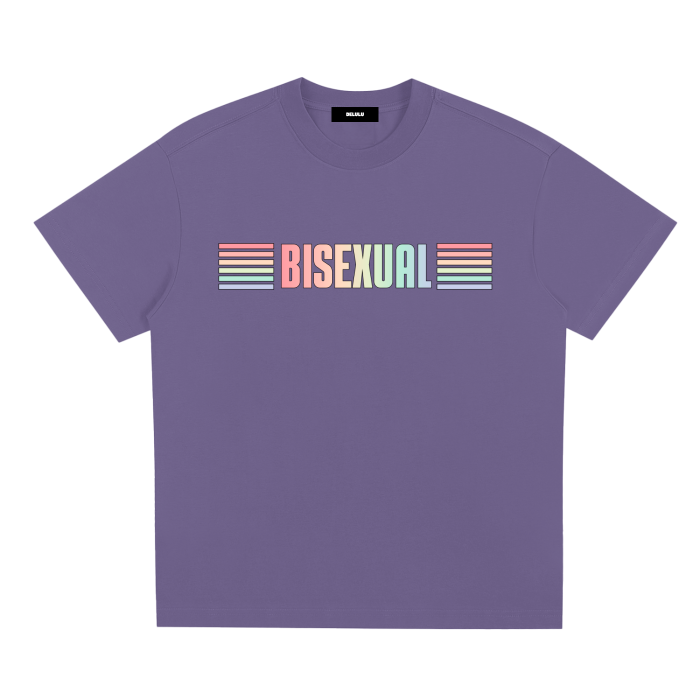PRIDE LOOSE FIT UNISEX T-SHIRT - BISEXUAL