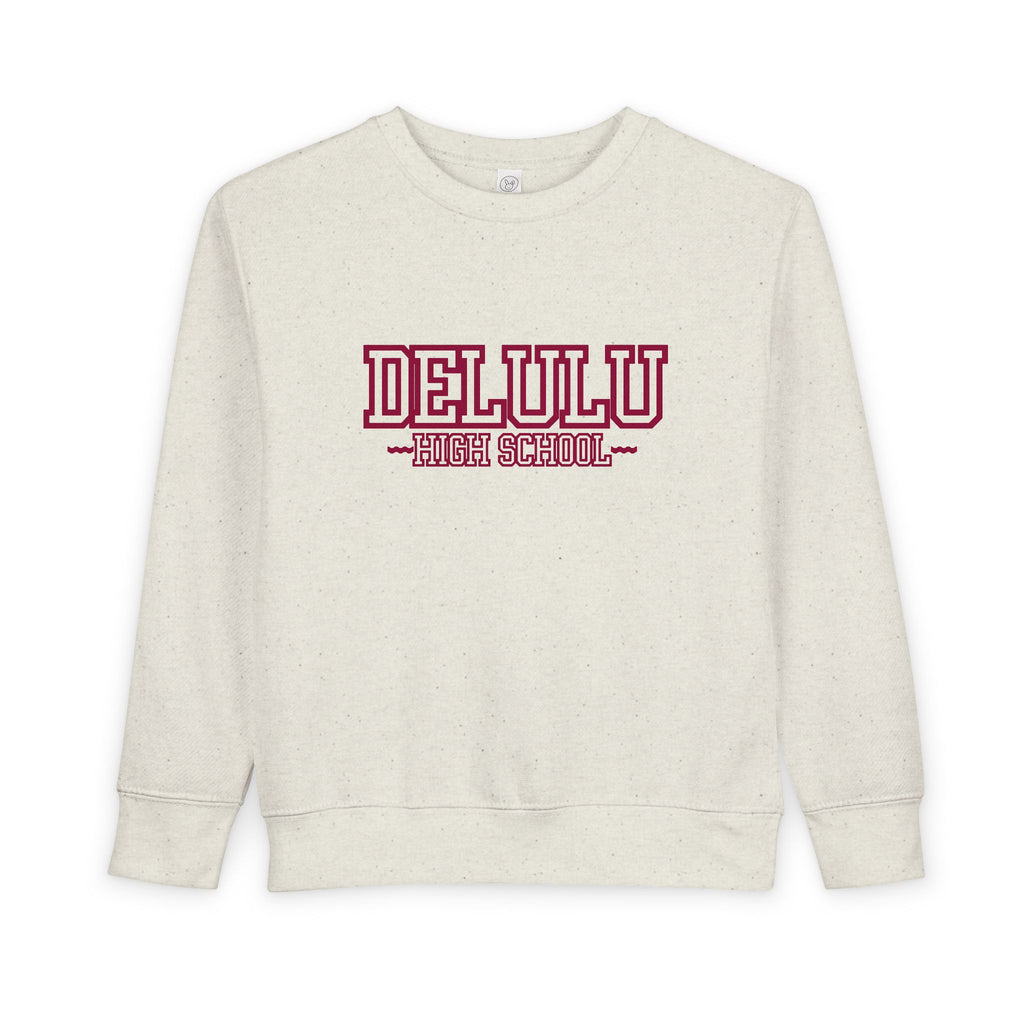 01 DELULU HIGH SCHOOL SWEATSHIRT