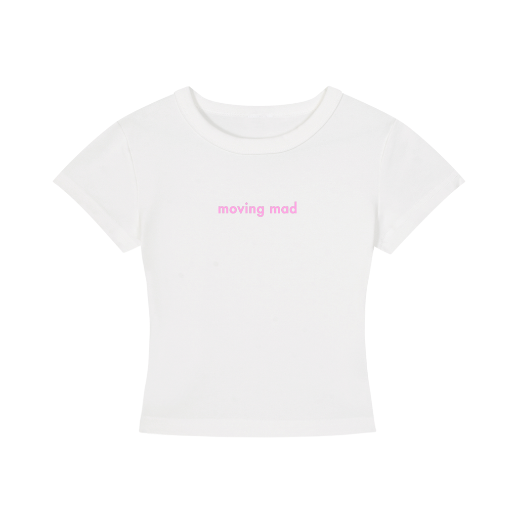 WOMEN'S CROPPED T-SHIRT - MOVING MAD