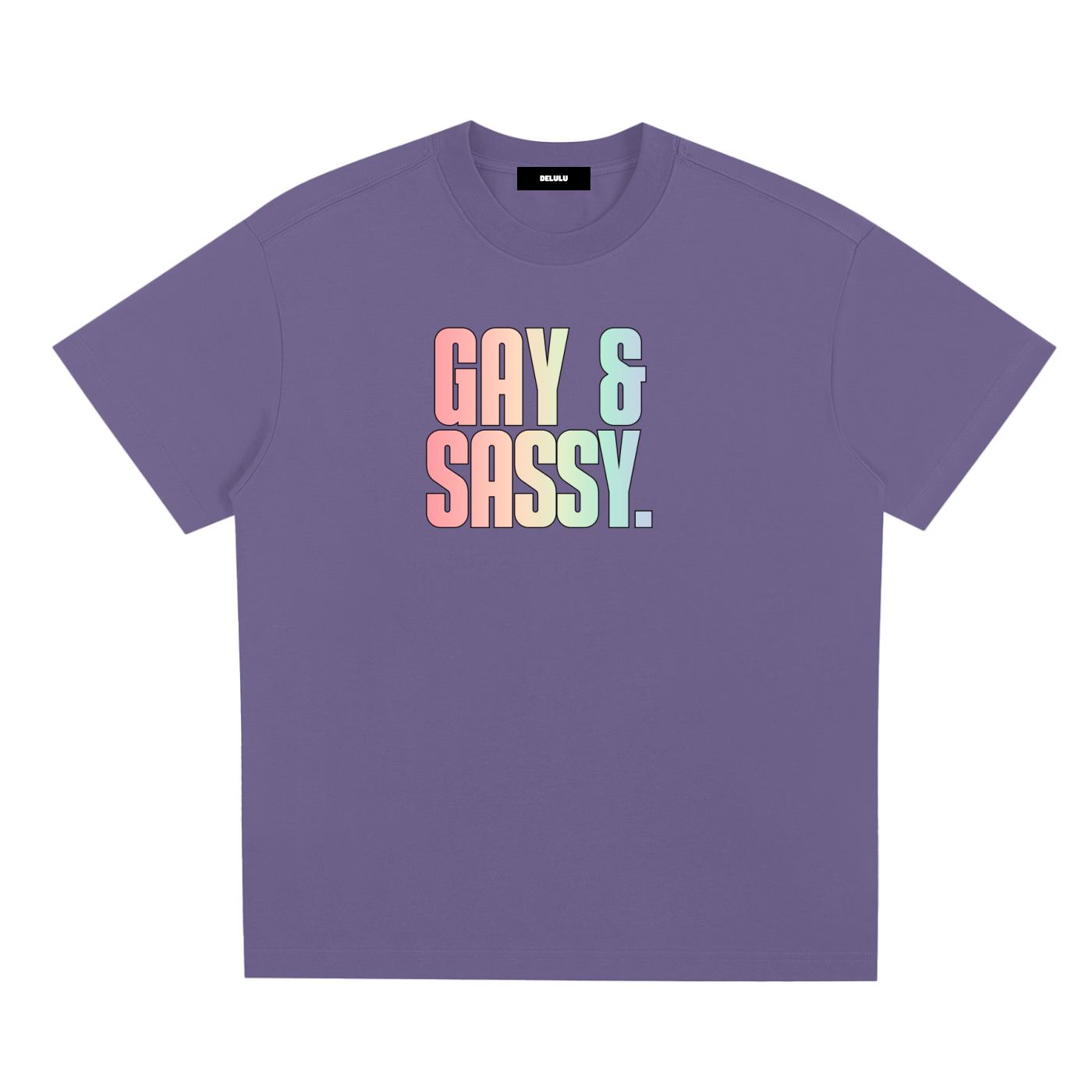 PRIDE LOOSE FIT UNISEX T-SHIRT - GAY & SASSY