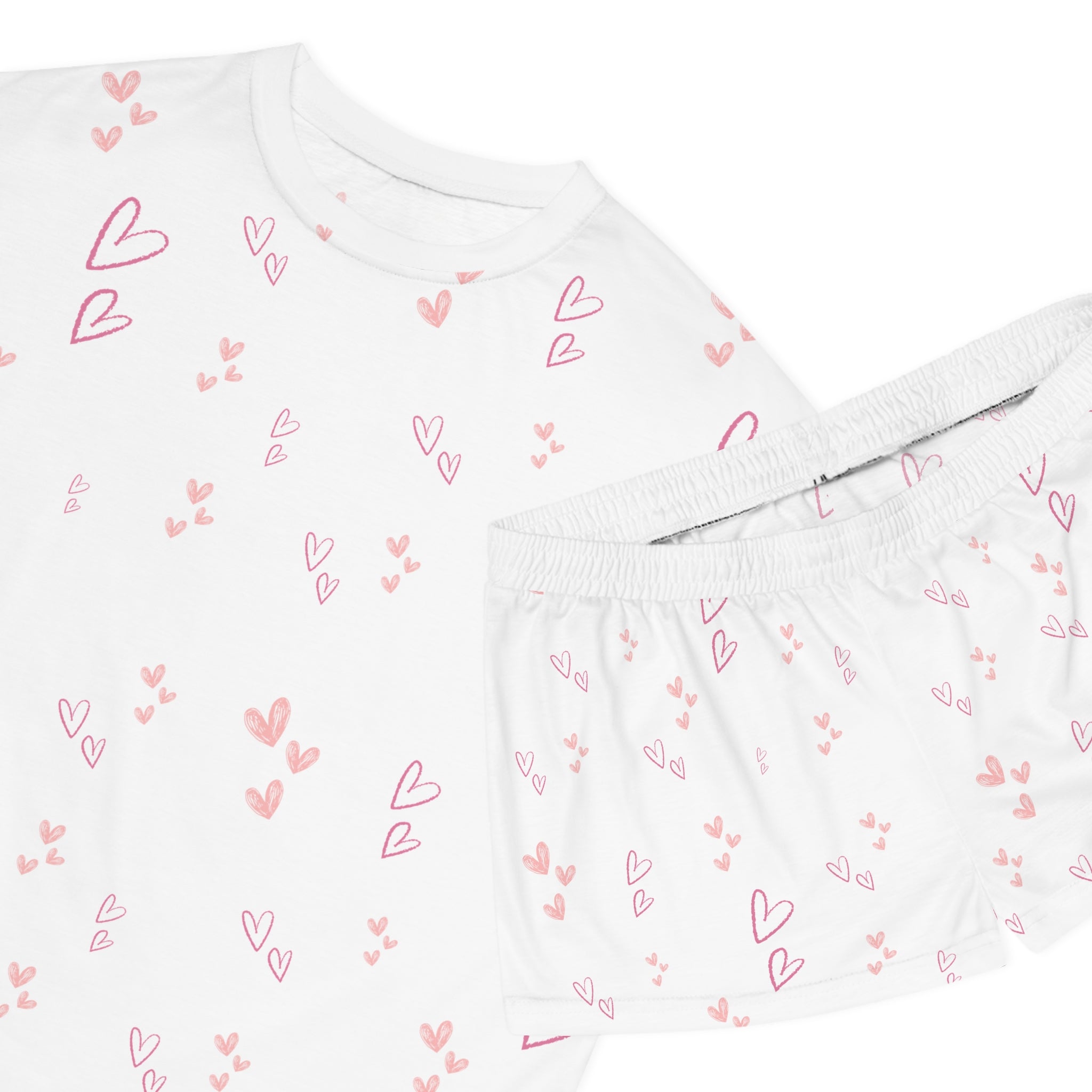 01 Hearts Pajama Set