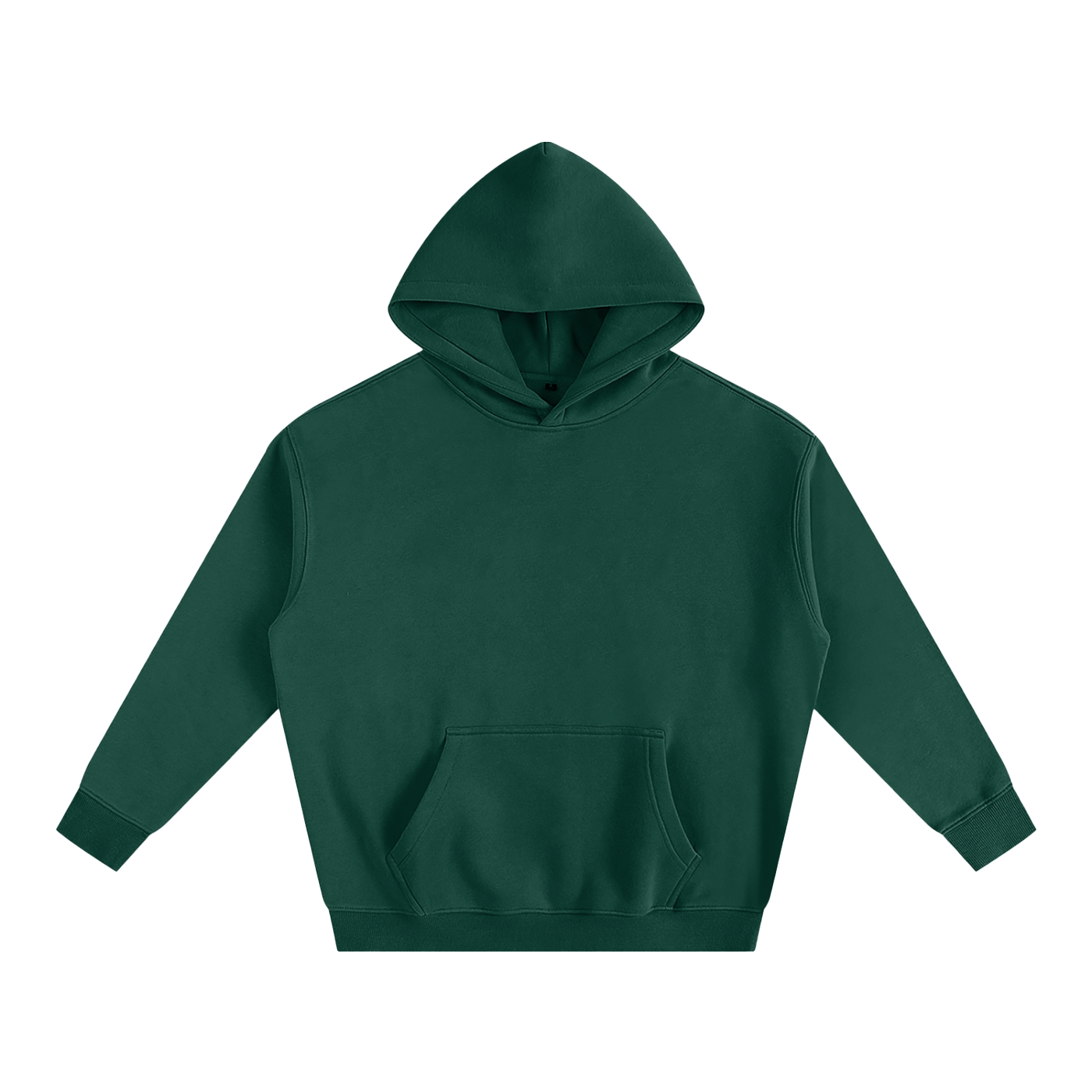 BASIC ESSENTIAL FLEECE HOODIE EDEN GREEN