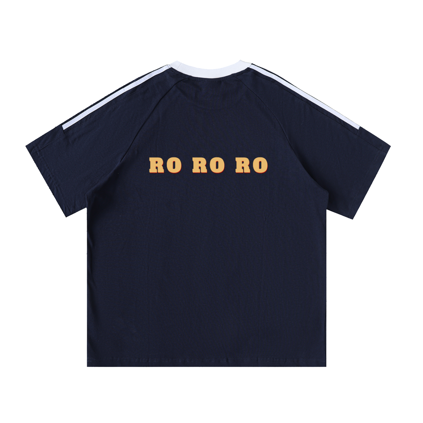 UNISEX CONTRAST TAPE T-SHIRT - WORLD CUP - RO RO RO