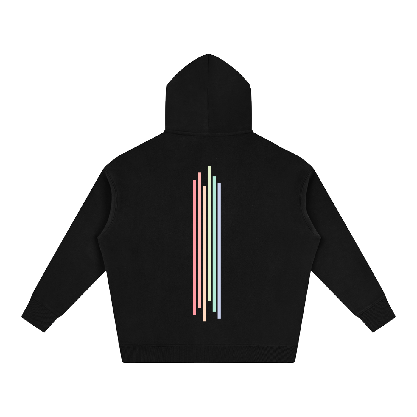 PRIDE OVERSIZED PREMIUM FLEECED HOODIE - I SUPPORT THE GAY AGENDA