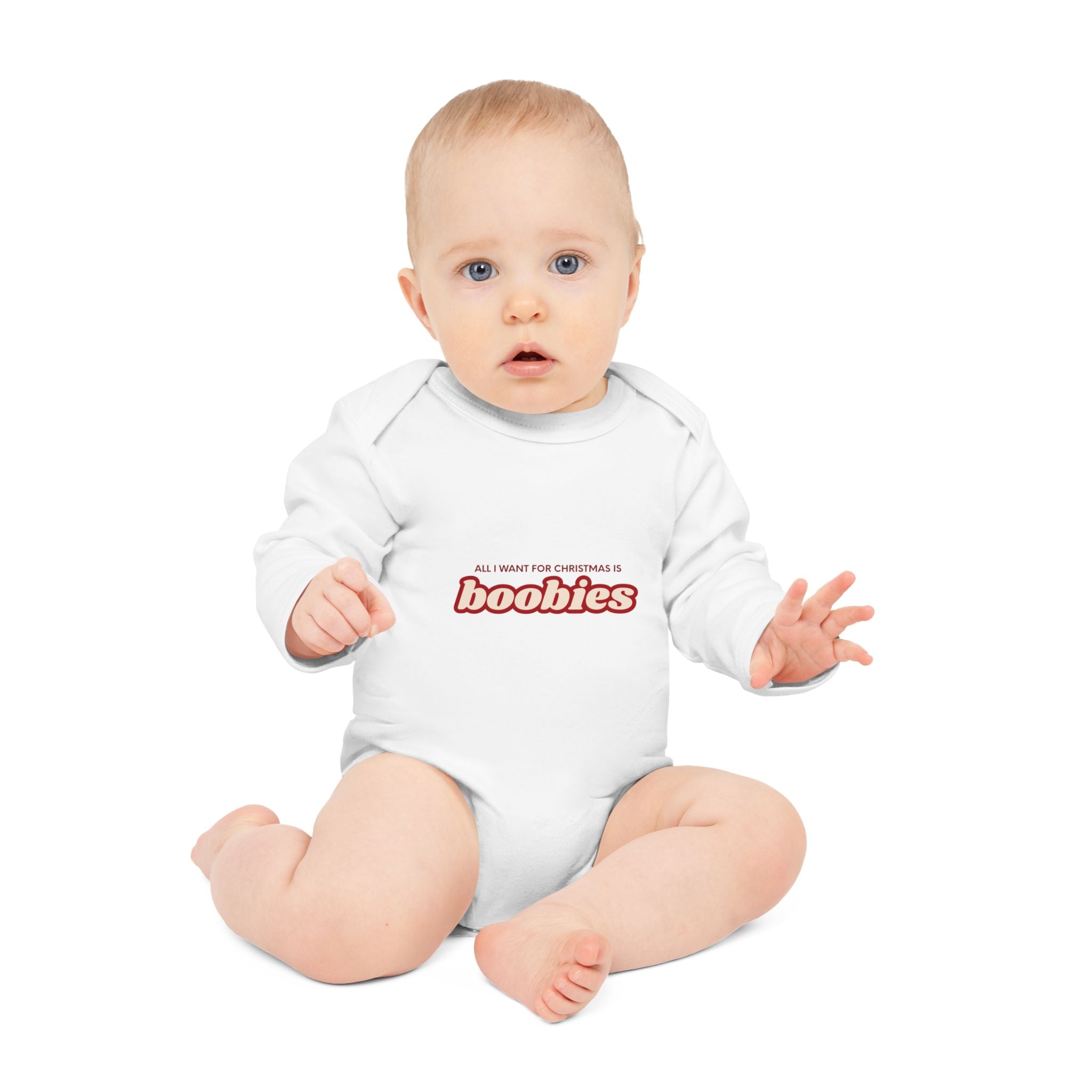 CHRISTMAS BABY BODYSUIT - ORGANIC