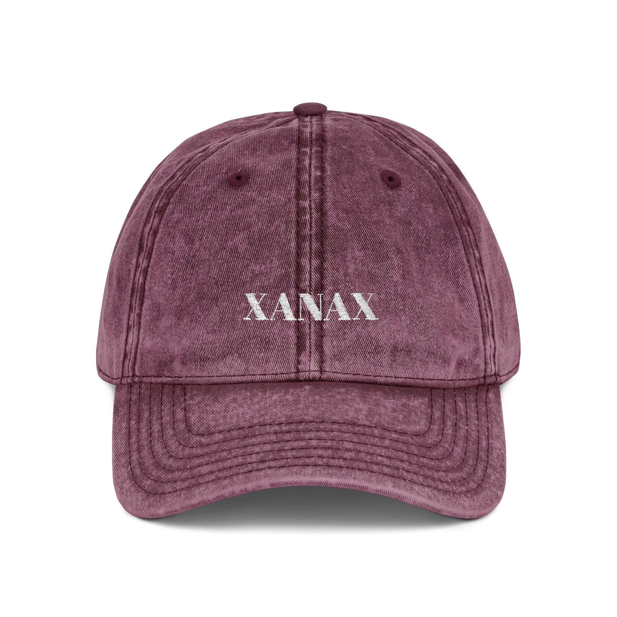 03 VINTAGE EMBROIDERED CAP - XANAX