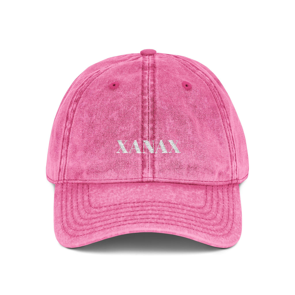 03 VINTAGE EMBROIDERED CAP - XANAX