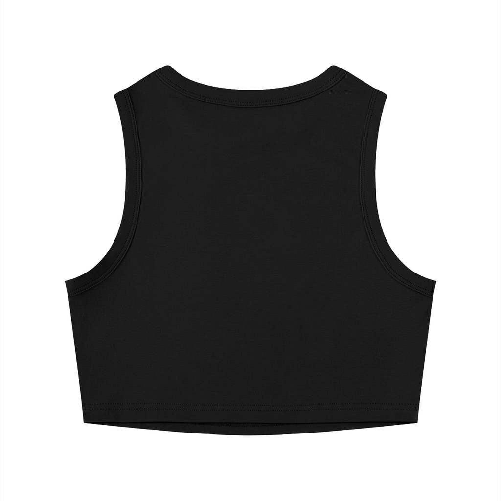 WOMEN'S CREWNECK CROP TOP - TURNING HEADS
