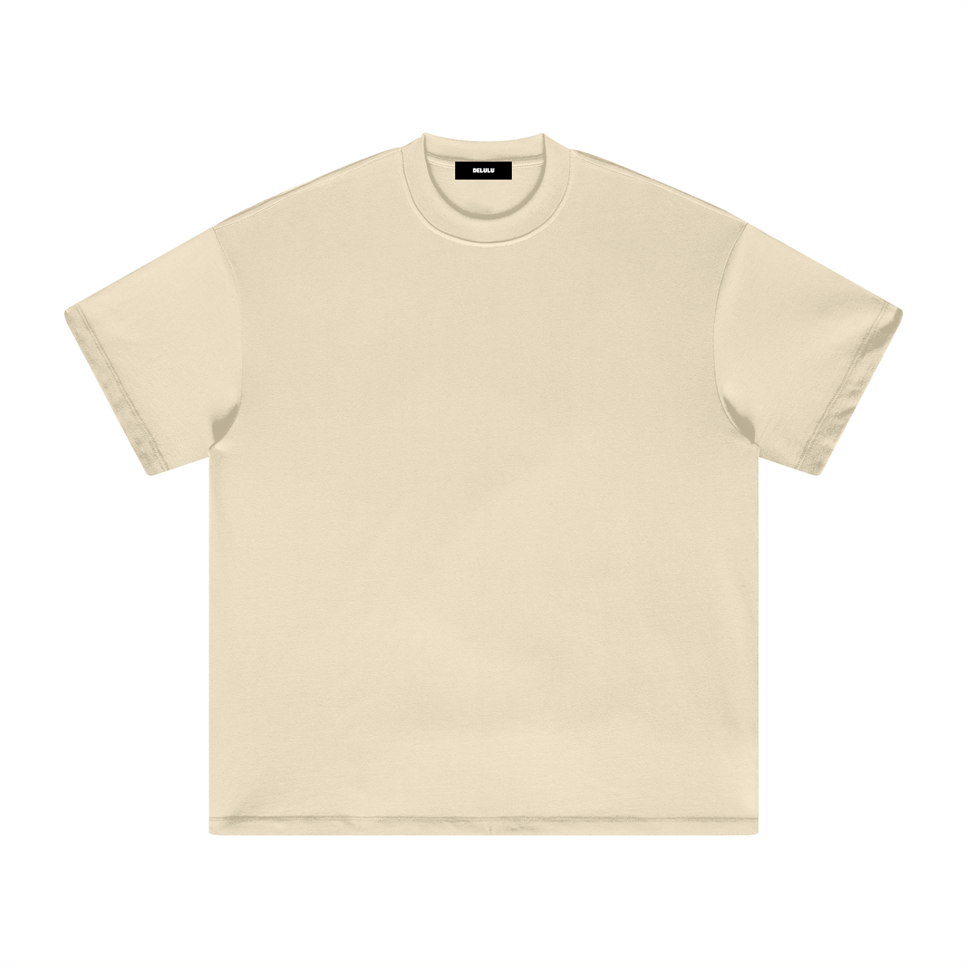 UNISEX HEAVYWEIGHT EARTH TONE T-SHIRT MILK TEA