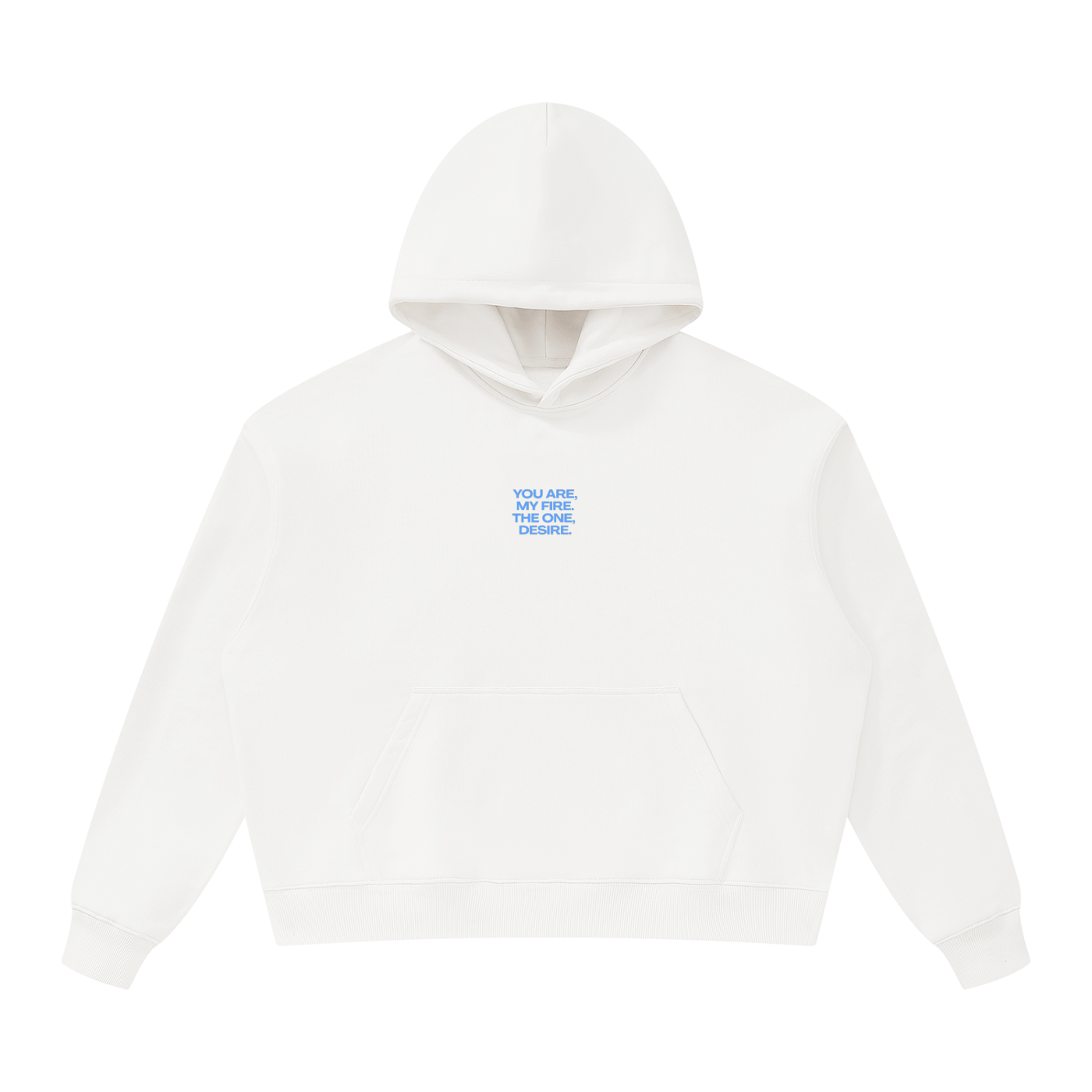 UNISEX OVERSIZED HEAVYWEIGHT HOODIE - HOMECOMING DÜSSELDORF - YOU ARE MY FIRE