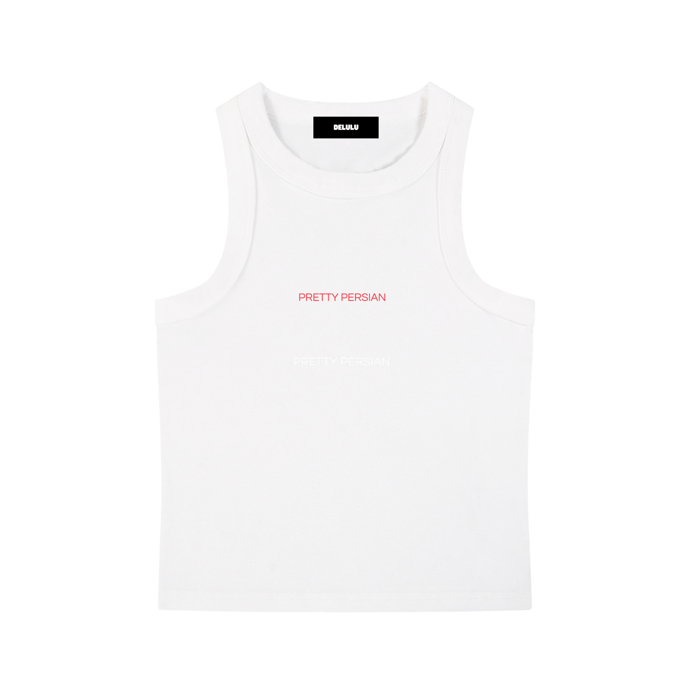 SNOW WASHED TANK TOP PRETTY PERSIAN