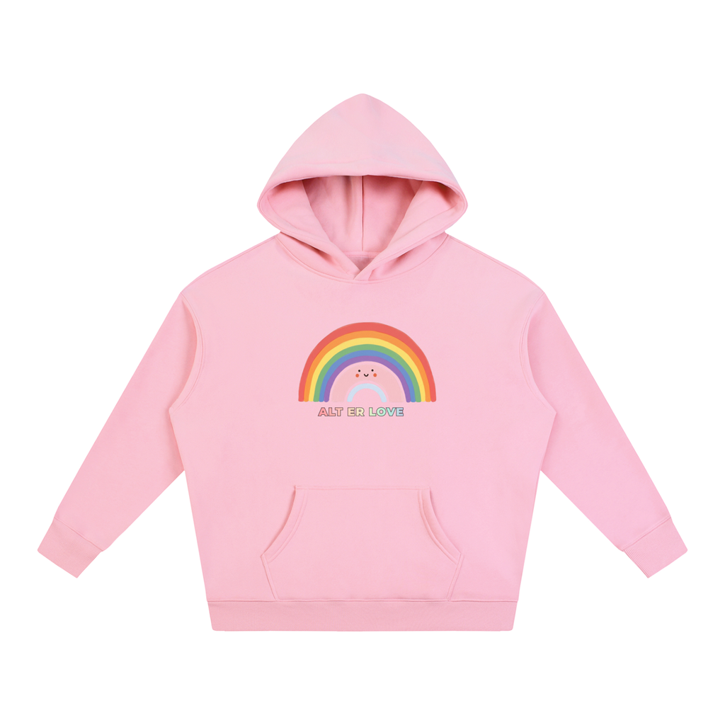 PRIDE OVERSIZED PREMIUM FLEECED HOODIE - ALT ER LOVE