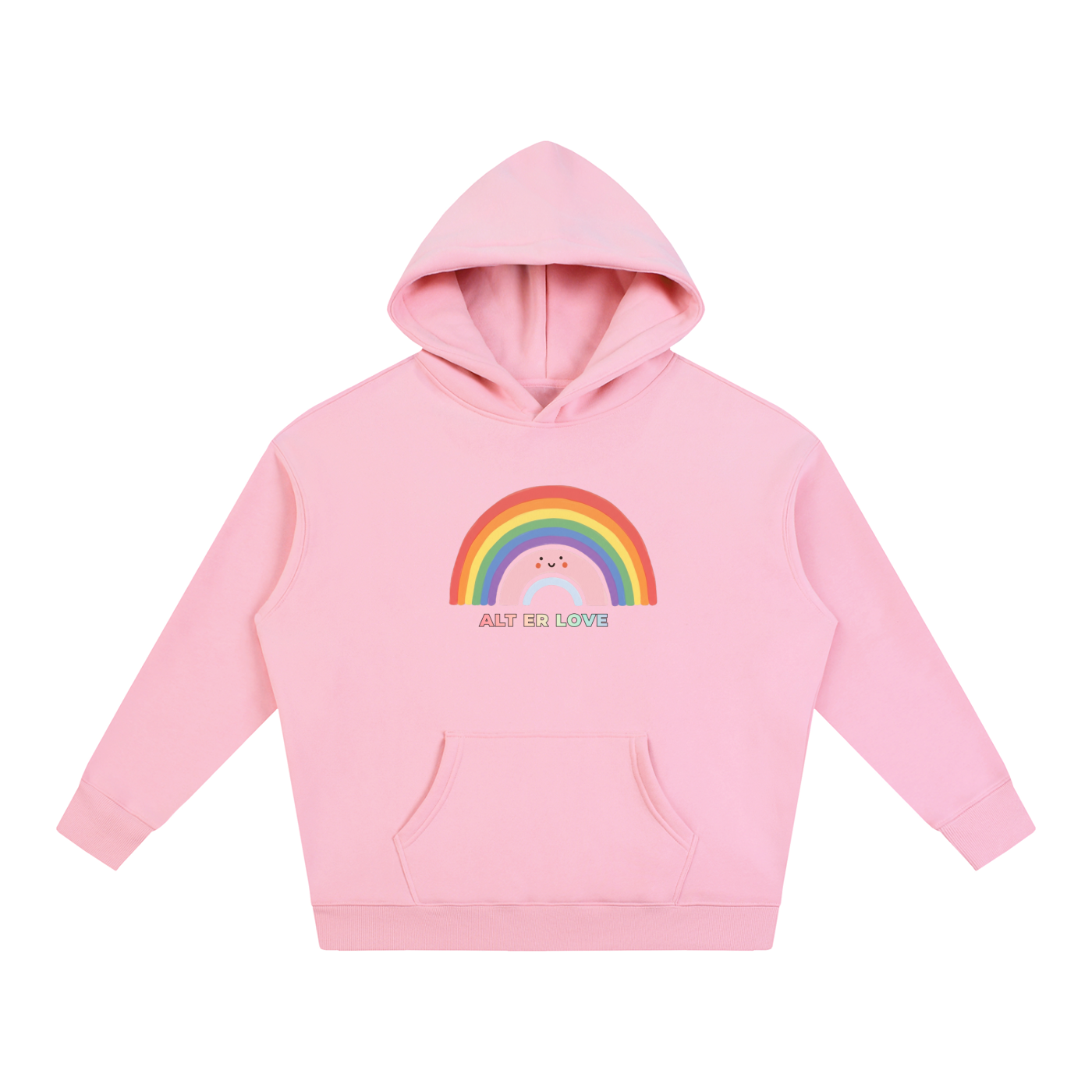 PRIDE OVERSIZED PREMIUM FLEECED HOODIE - ALT ER LOVE