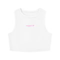 WOMEN'S CREWNECK CROP TOP - MUGGED OFF