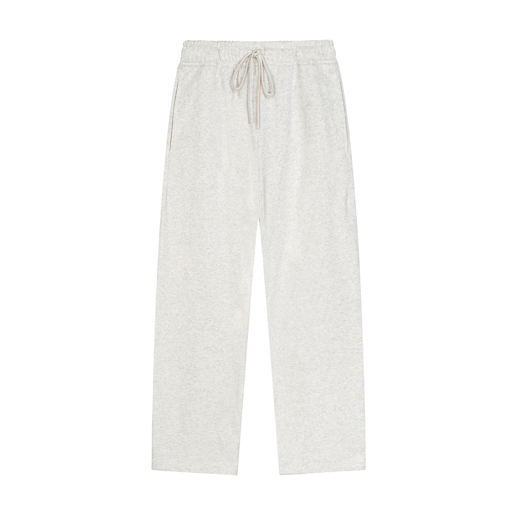 STRAIGHT-LEG SWEATPANTS UNISEX - GREY