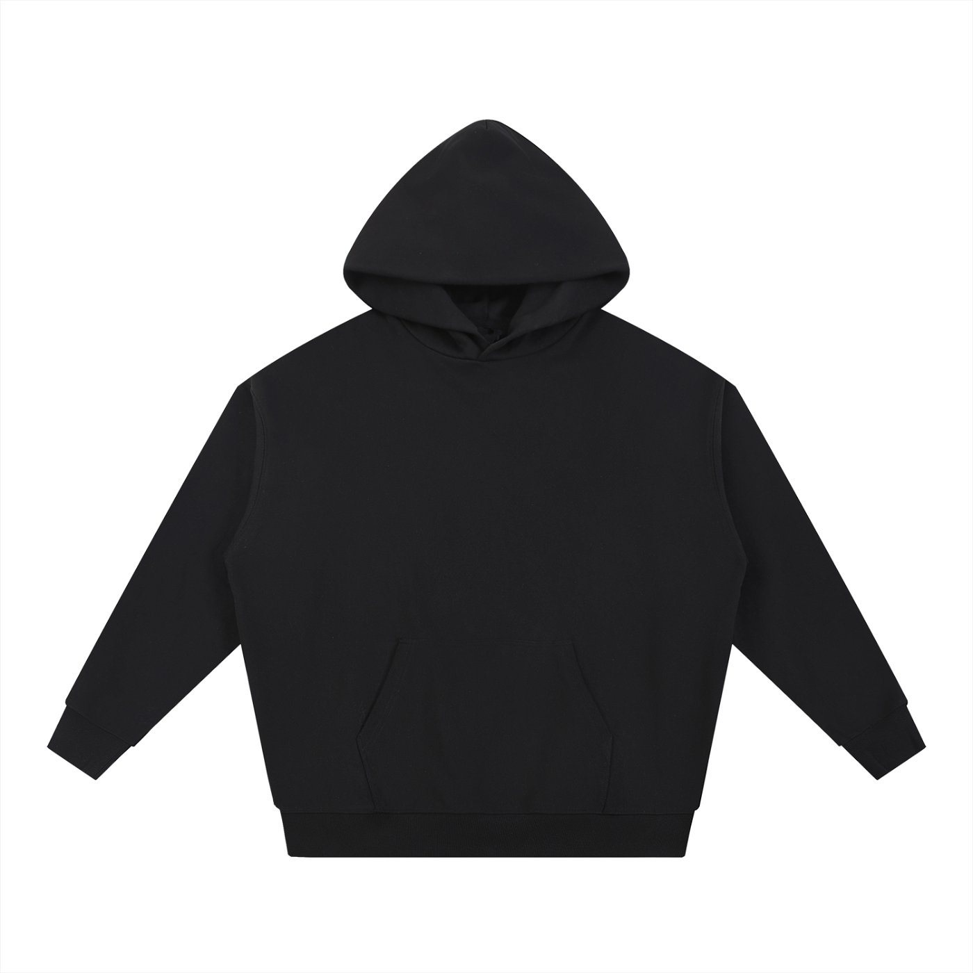 BASIC ESSENTIAL HEAVYWEIGHT HOODIE BLACK