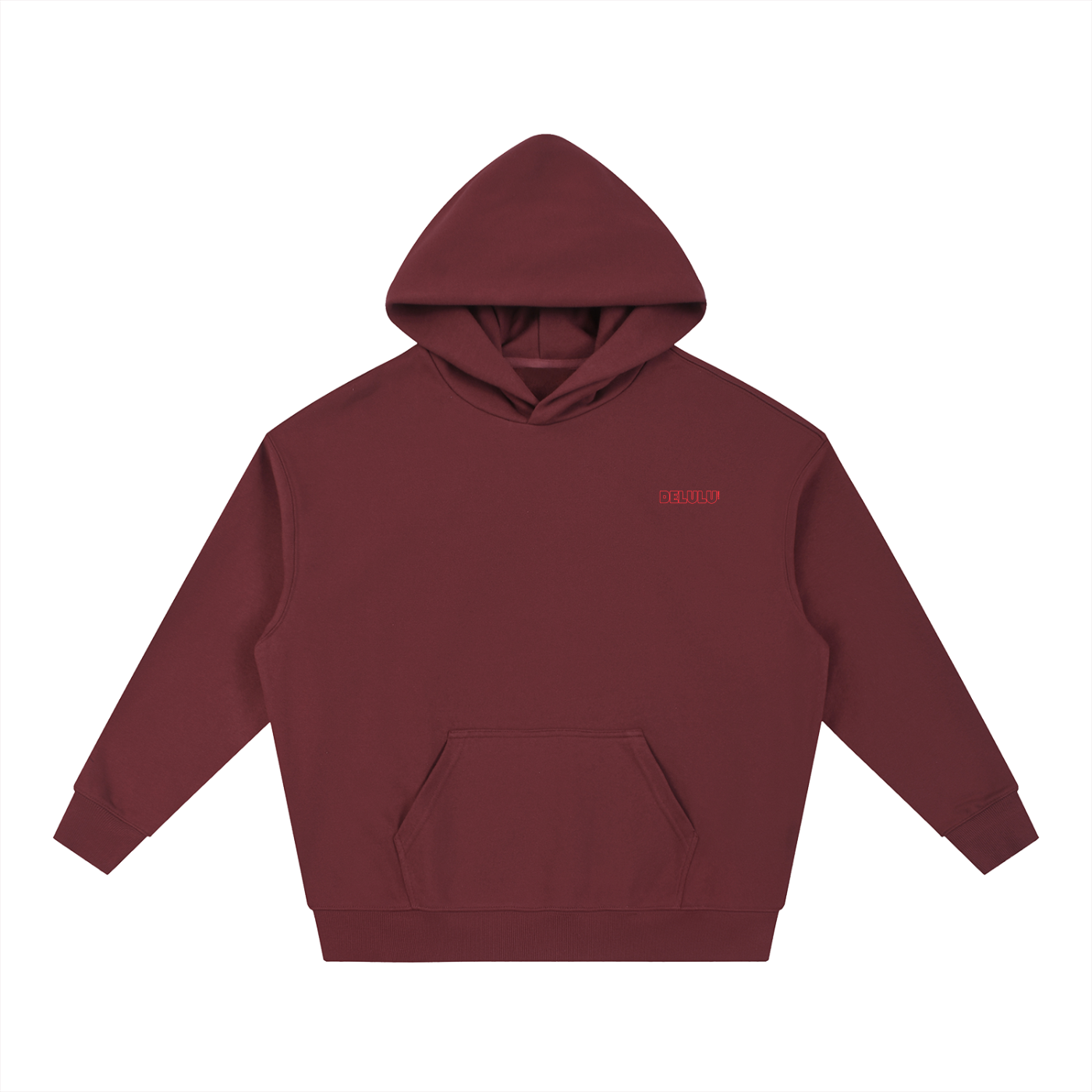 ESSENTIAL BOXY HEAVYWEIGTH HOODIE - THE DELULU CLUB – DELULU LIVING