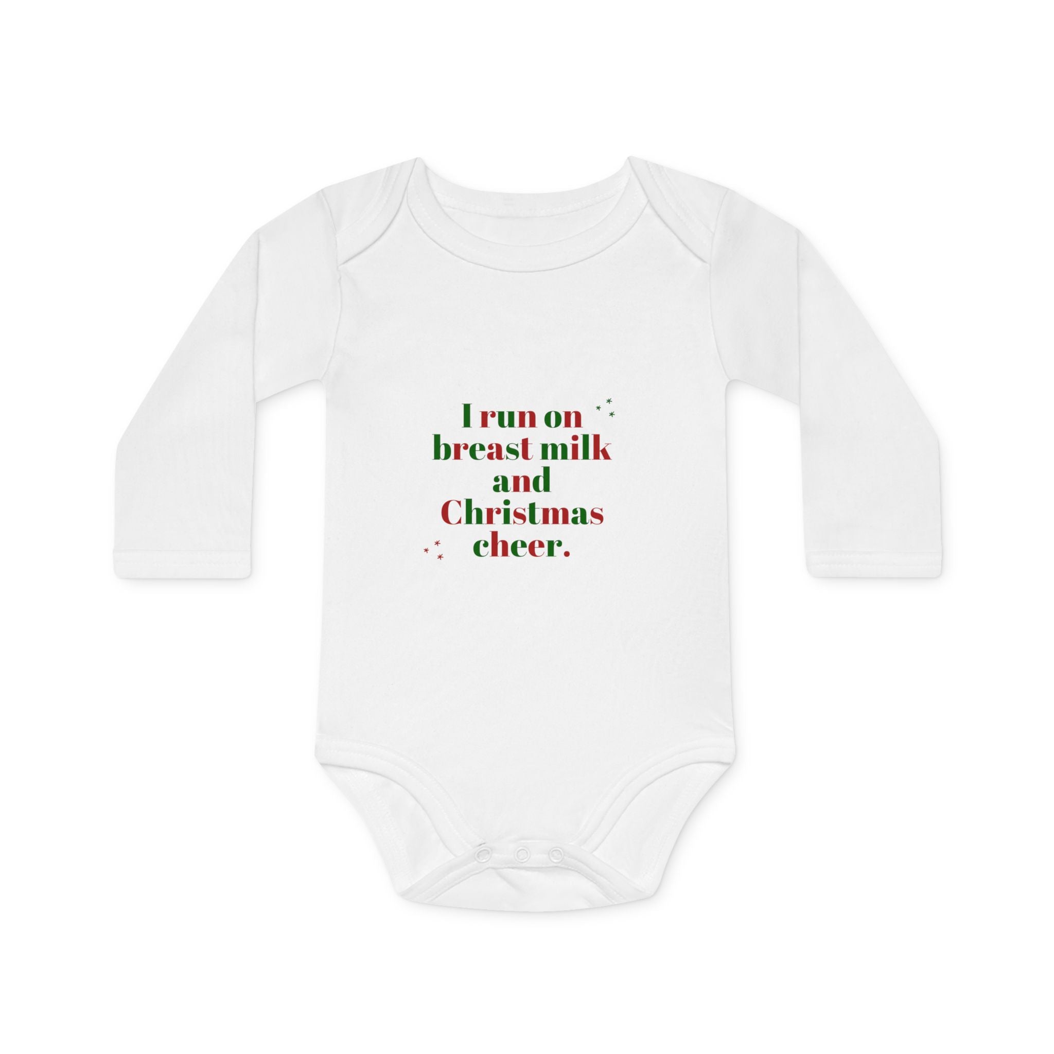 CHRISTMAS BABY BODYSUIT - ORGANIC
