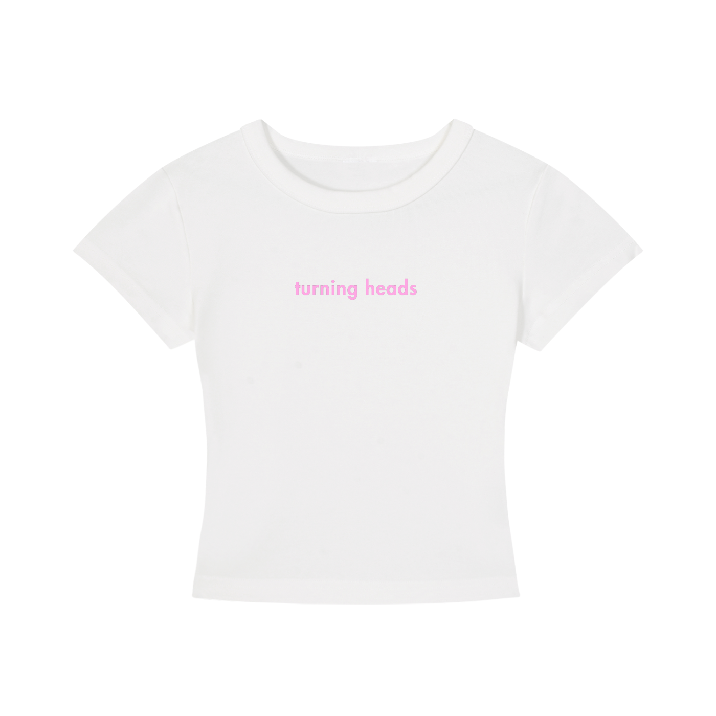 WOMEN'S CROPPED T-SHIRT - TURNING HEADS