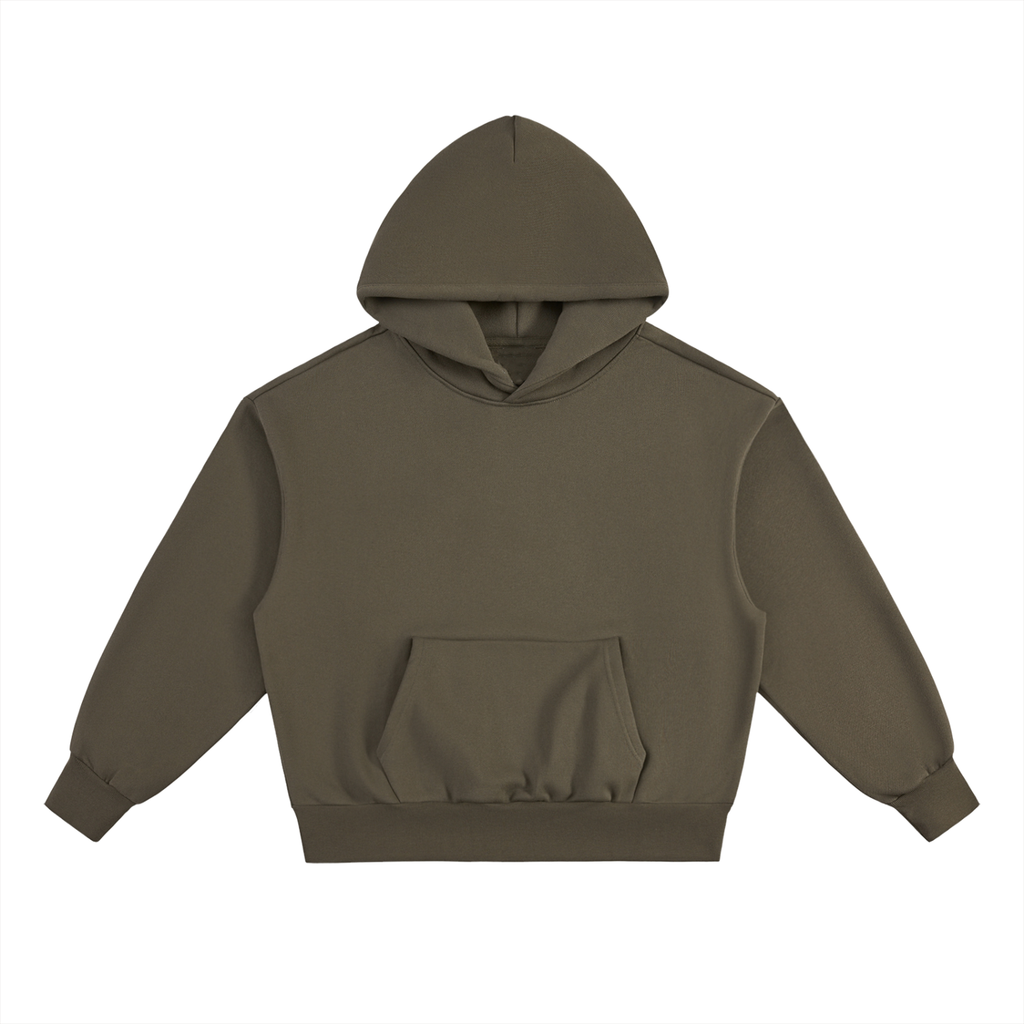 ESSENTIAL HEAVYWEIGHT FLEECE HOODIE - FAVORITE EX