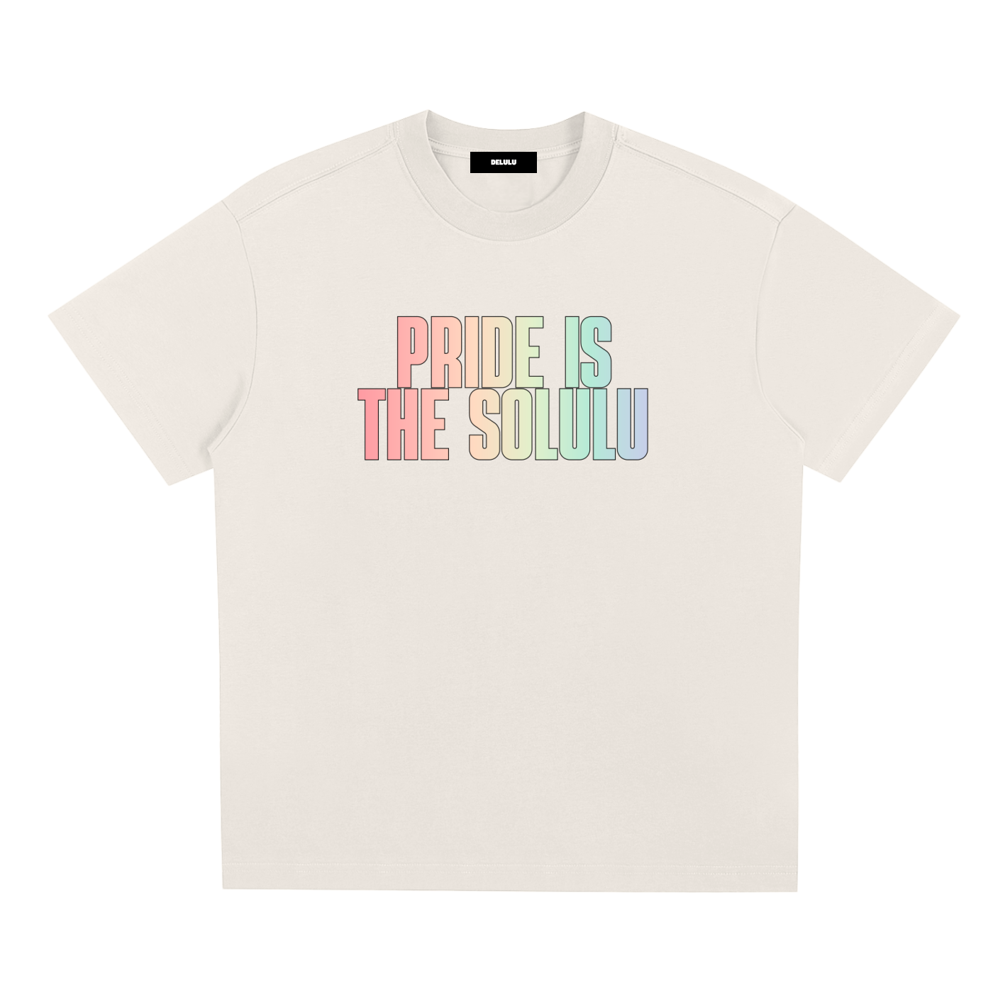 PRIDE LOOSE FIT UNISEX T-SHIRT - PRIDE IS THE SOLULU