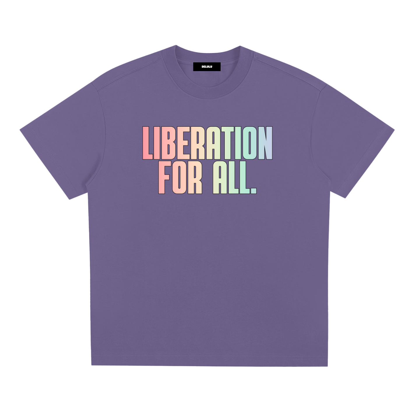 PRIDE LOOSE FIT UNISEX T-SHIRT - LIBARATION FOR ALL