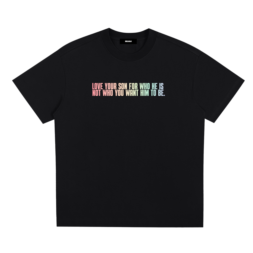 PRIDE LOOSE FIT UNISEX T-SHIRT - LOV YOUR SON