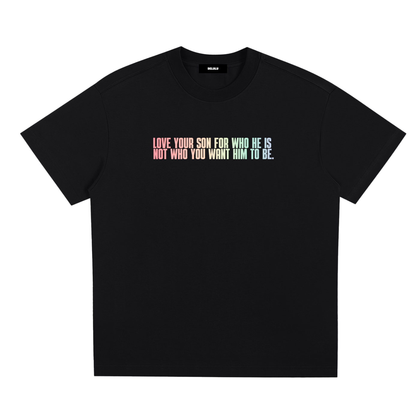 PRIDE LOOSE FIT UNISEX T-SHIRT - LOV YOUR SON