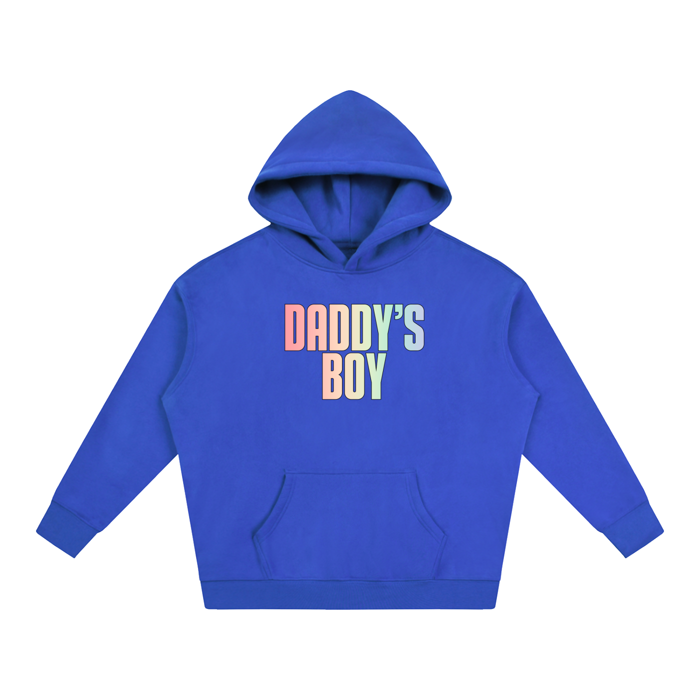PRIDE OVERSIZED PREMIUM FLEECED HOODIE - DADDY'S BOY