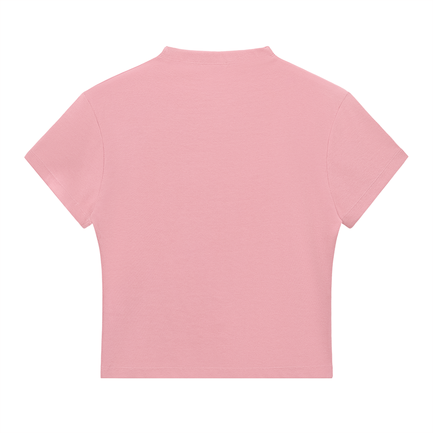 BASIC SLIM FIT WOMEN MOCK NECK T-SHIRT