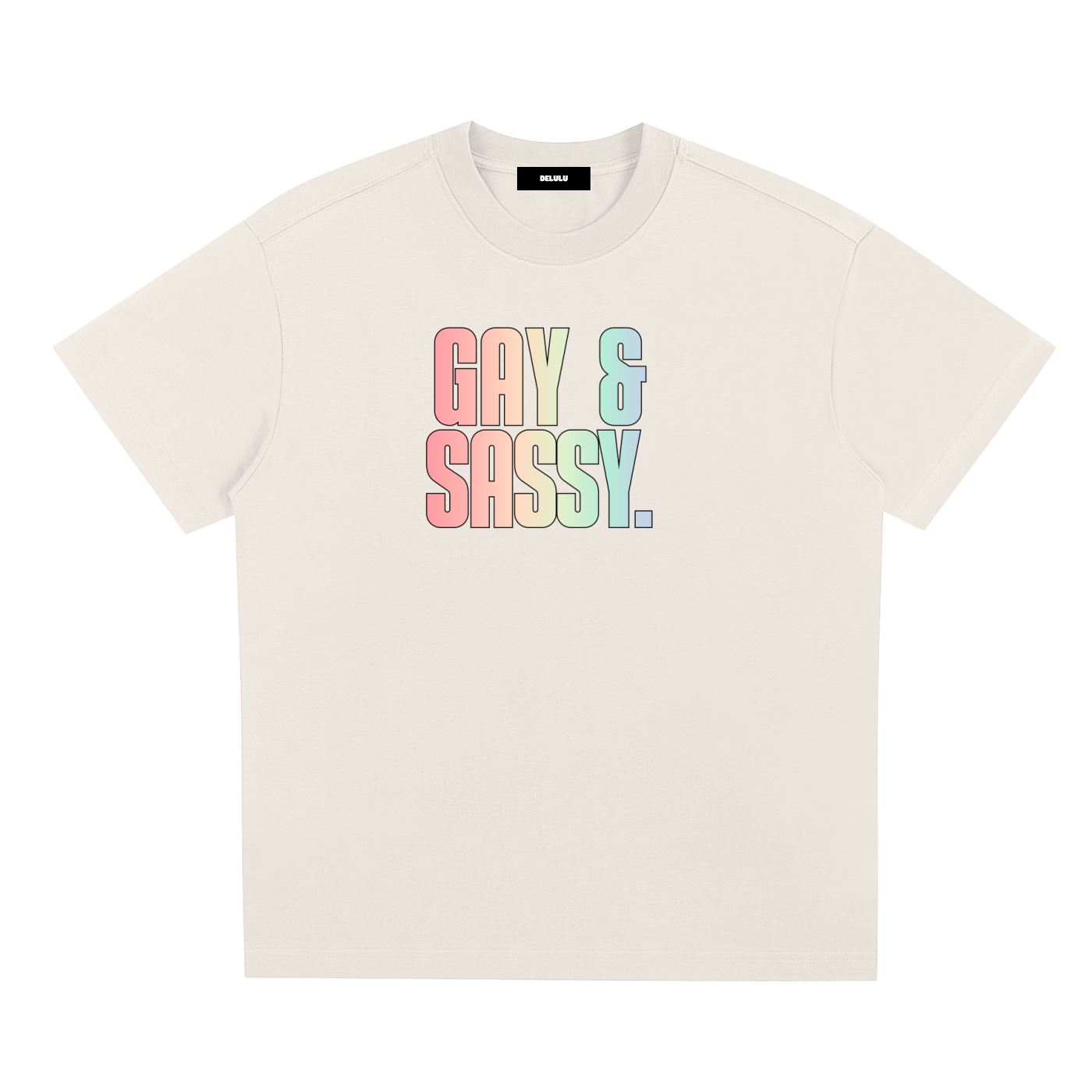 PRIDE LOOSE FIT UNISEX T-SHIRT - GAY & SASSY