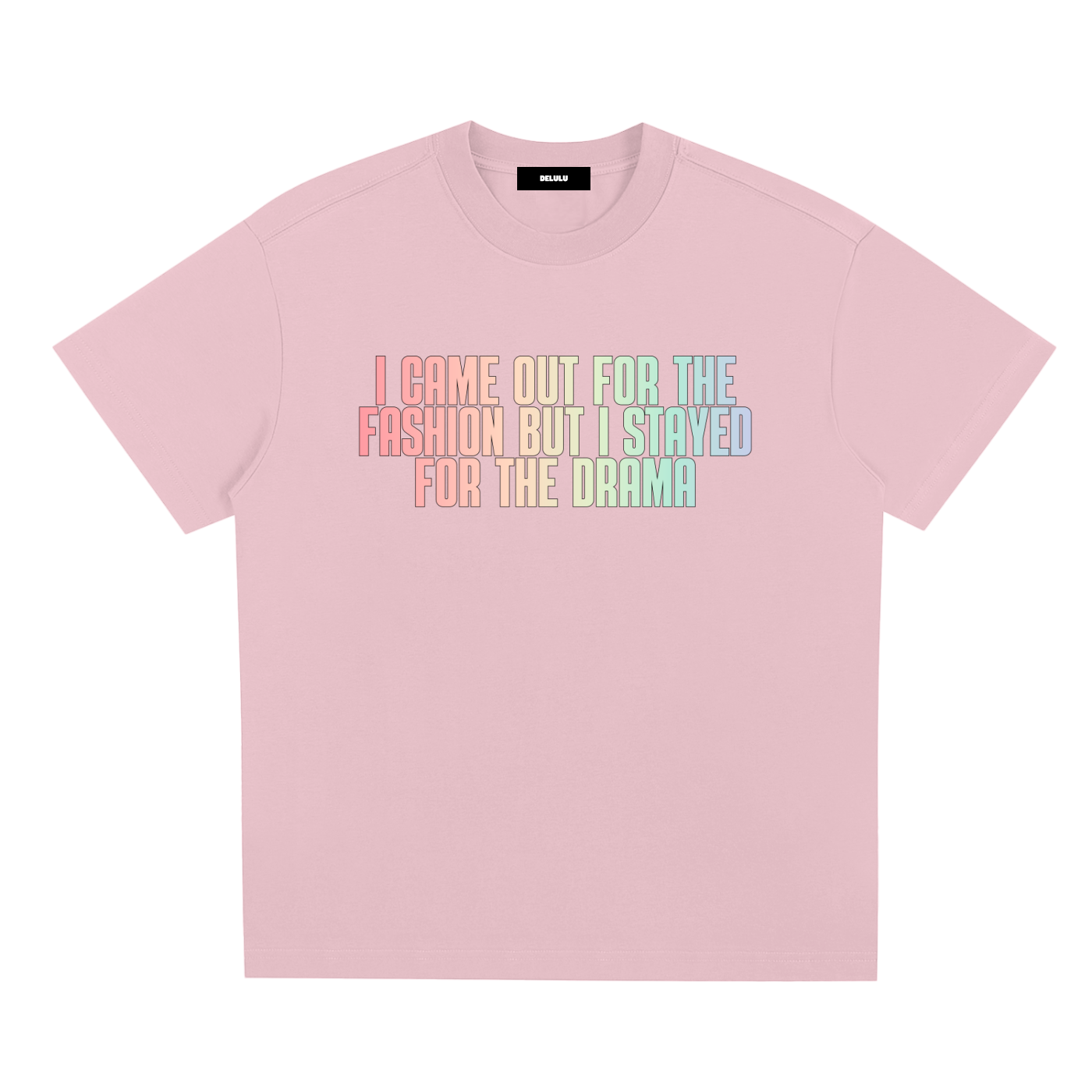 PRIDE LOOSE FIT UNISEX T-SHIRT - I CAME OUT FOR THE FASHION
