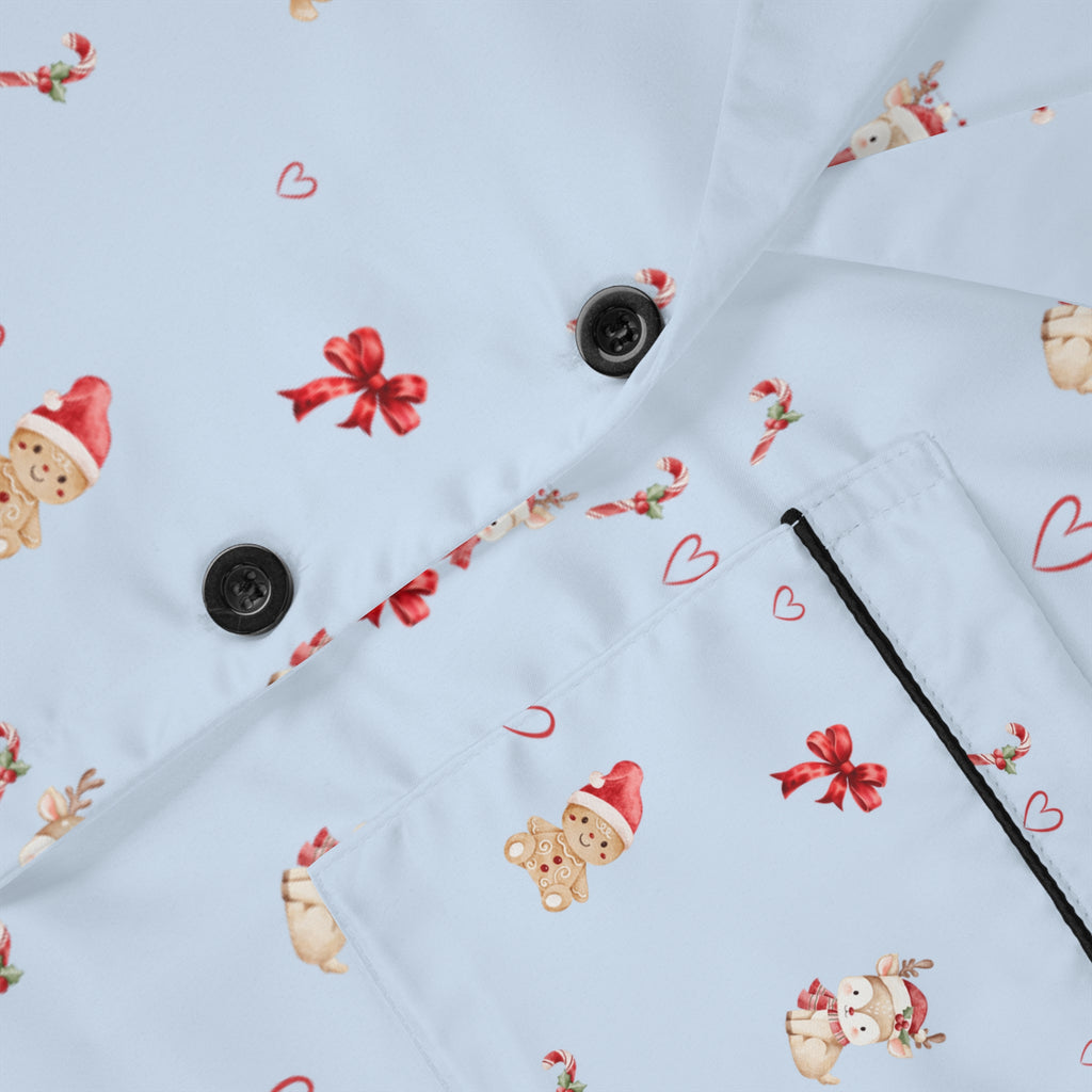 Christmas Satin Pajama Set