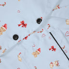 Christmas Satin Pajama Set