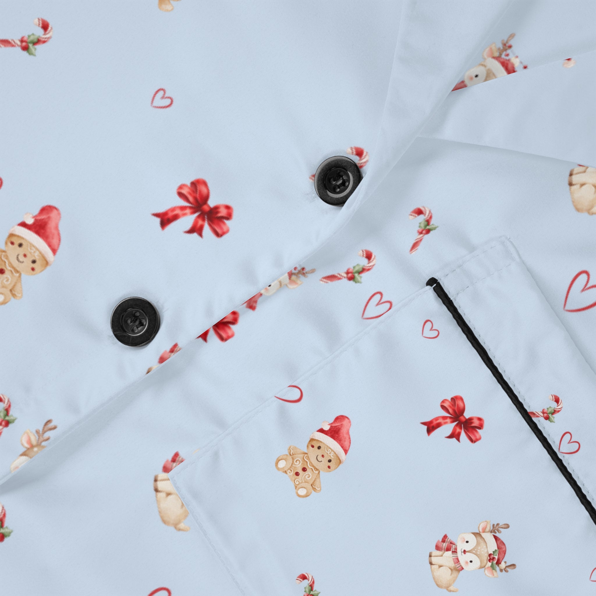 Christmas Satin Pajama Set