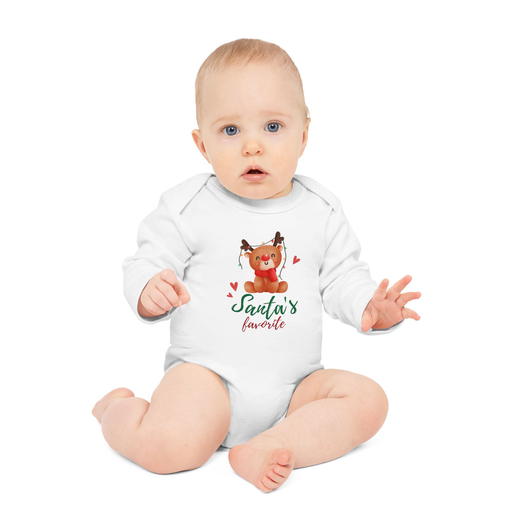 CHRISTMAS BABY BODYSUIT - ORGANIC