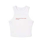 01 STATEMENT TANK TOP