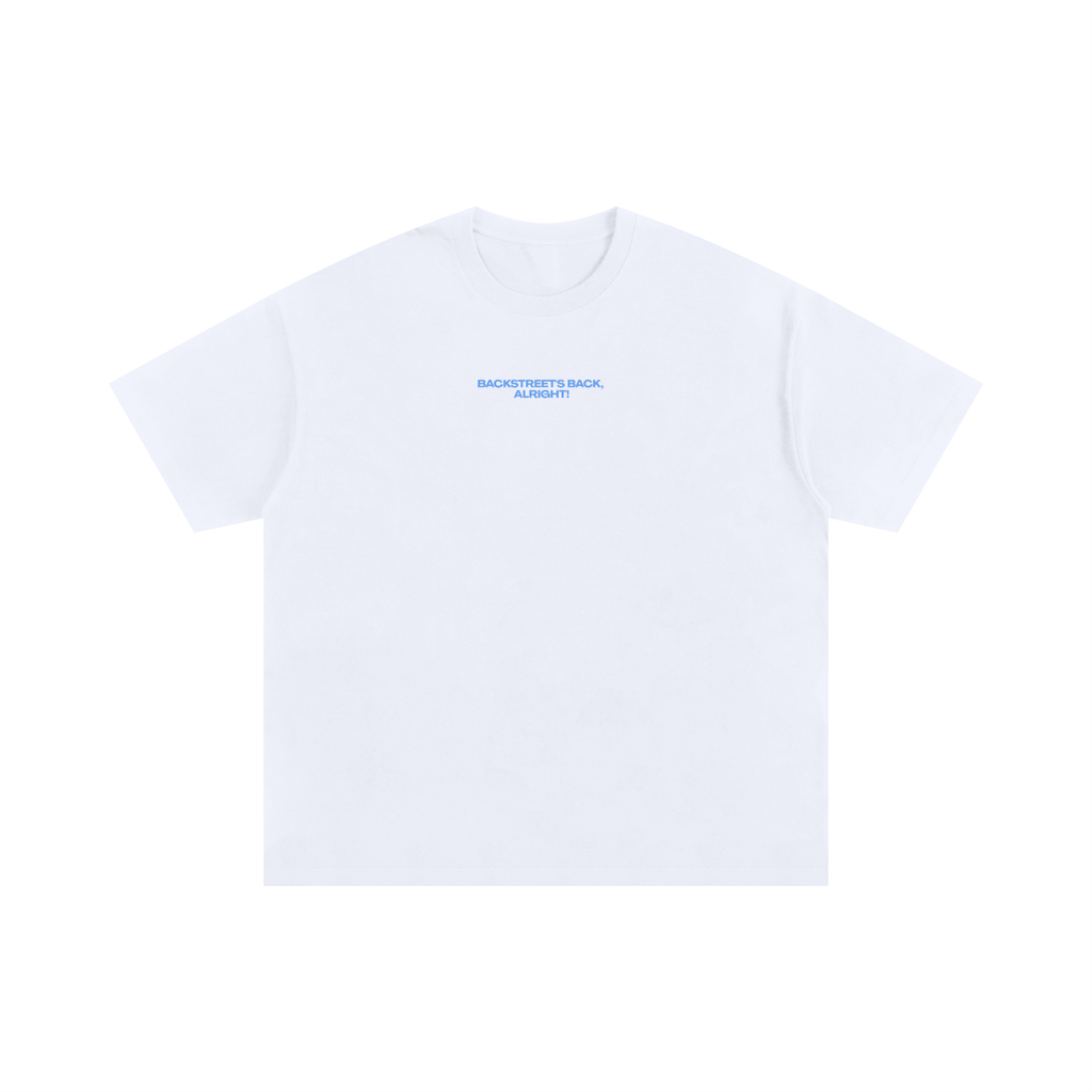 UNISEX OVERSIZED COTTON T-SHIRT - HOMECOMING DÜSSELDORF - BACKSTREET'S BACK, ALRIGHT!