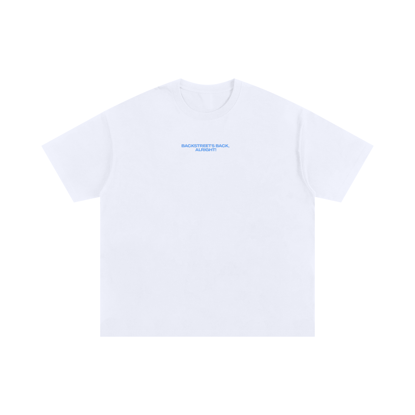 UNISEX OVERSIZED COTTON T-SHIRT - HOMECOMING DÜSSELDORF - BACKSTREET'S BACK, ALRIGHT!