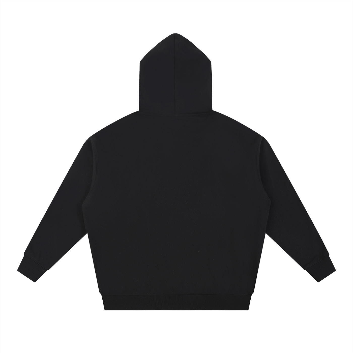 ESSENTIAL HEAVYWEIGTH HOODIE UNISEX - BLACK