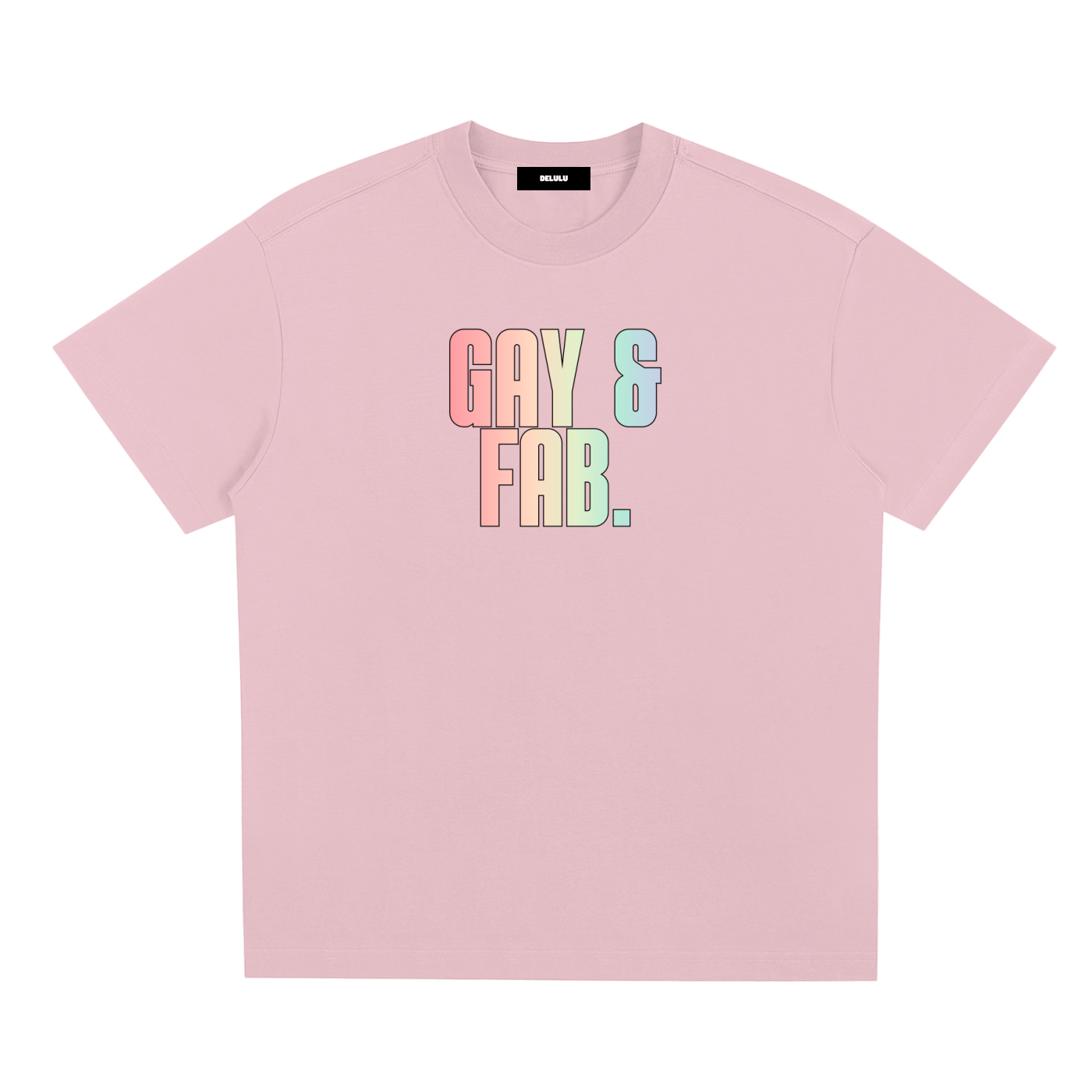 PRIDE LOOSE FIT UNISEX T-SHIRT - GAY & FAB.