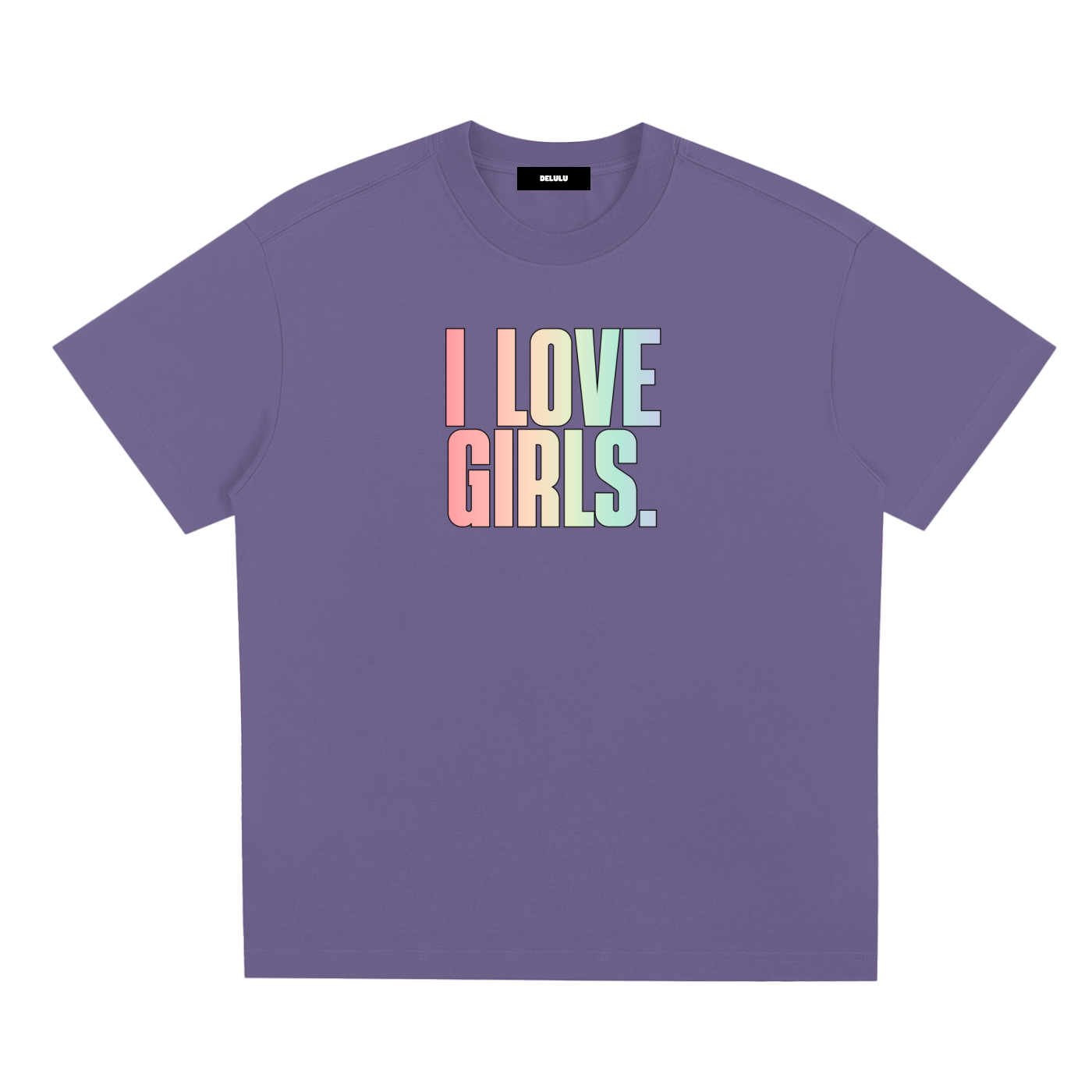PRIDE LOOSE FIT UNISEX T-SHIRT - I LOVE GIRLS