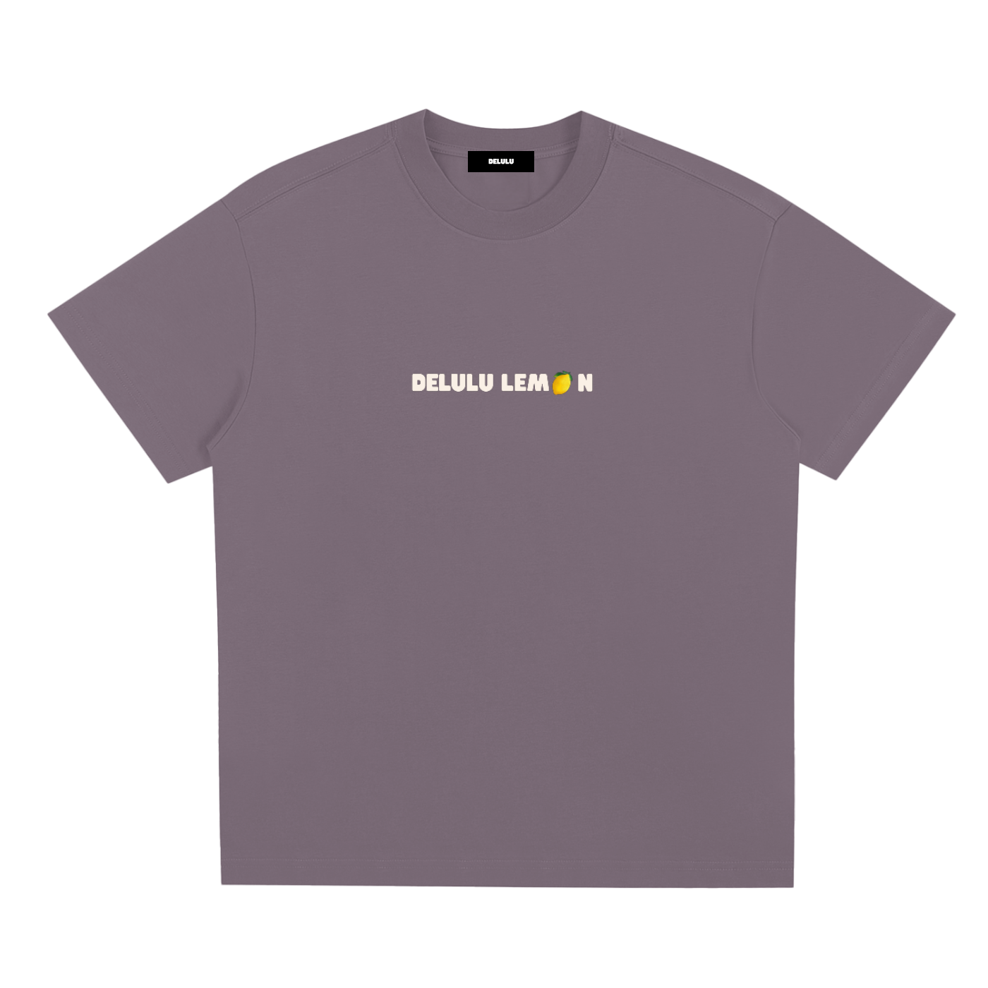 UNISEX LOOSE FIT T-SHIRT - DELULU LEMON WHITE