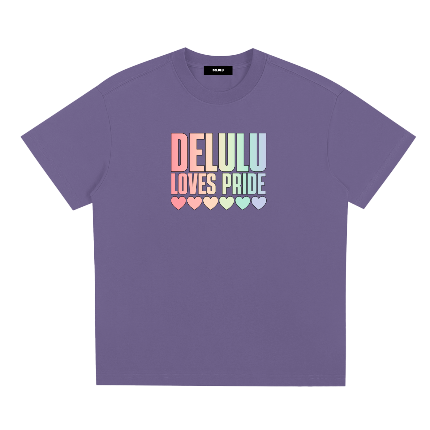 PRIDE LOOSE FIT UNISEX T-SHIRT - DELULU LOVES PRIDE